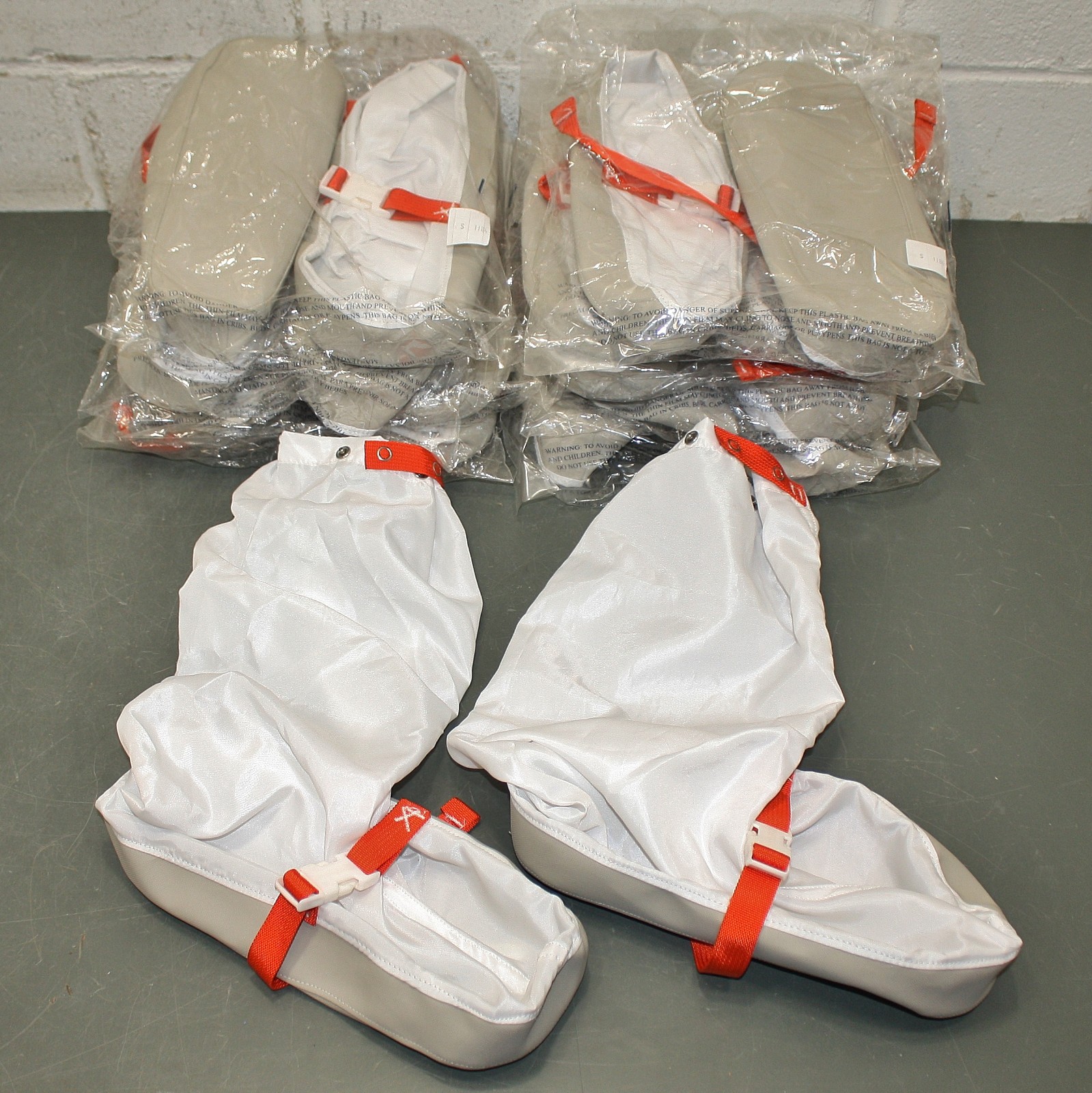 (10 Pair) Superior Boot Covers S-1184, Size Small / S, LD-100 Polyester, Hypalon