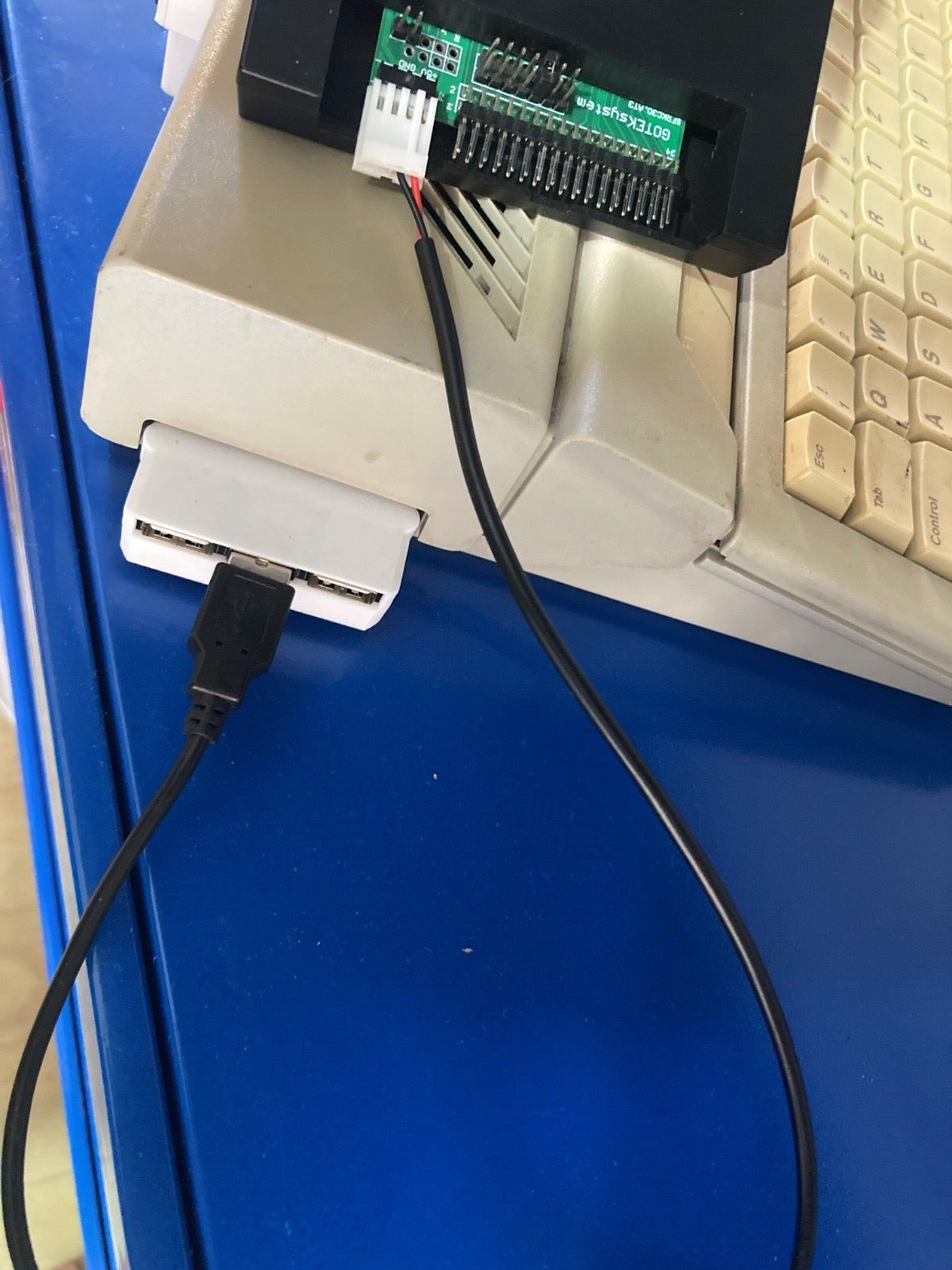 Atari ST STFM STE External Floppy Drive Adapter Gotek Complete Kit