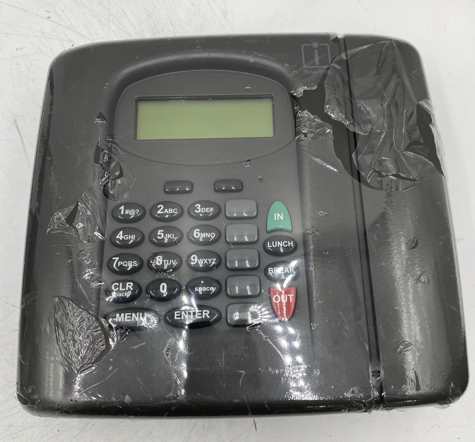 iSolved IQ 550 TIME CL9OCK / NO POWER ADAPTER