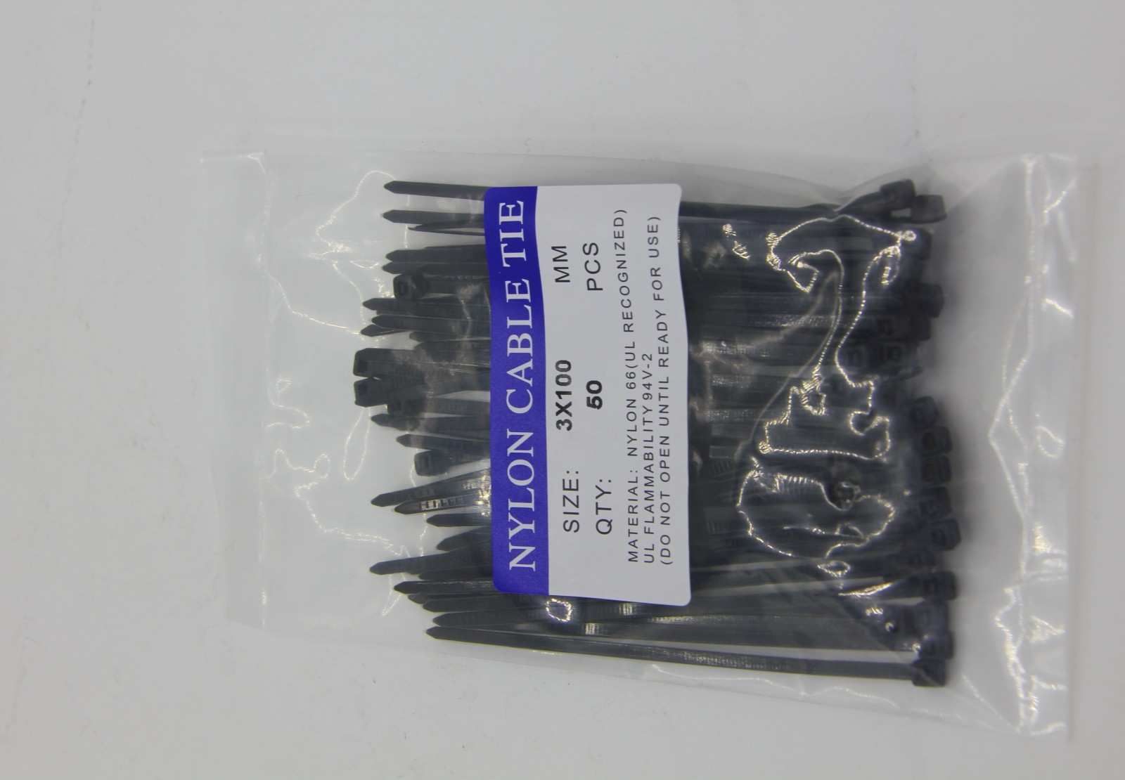 4 Sizes: 4"+6"+8"+12" Self-Locking Nylon Multi-Purpose NEW Cable Ties Assorted