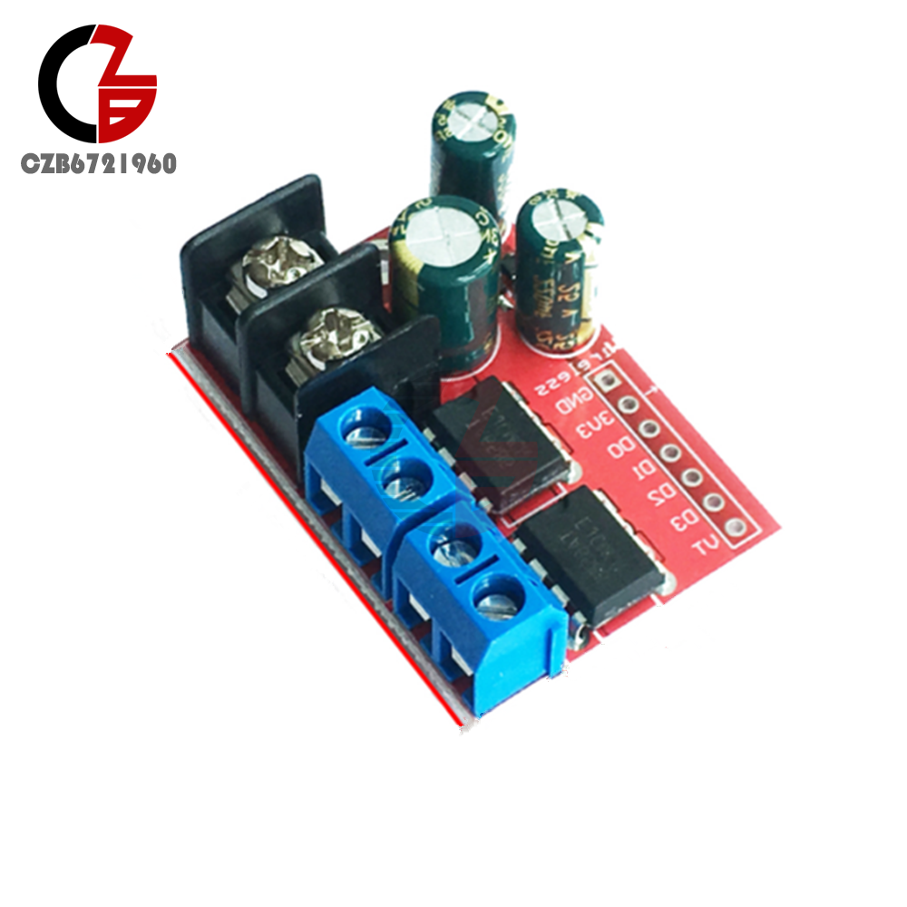 DC Motor Driver 5A Remote Control Dual H-Bridge PWM Speed Control Module Kit