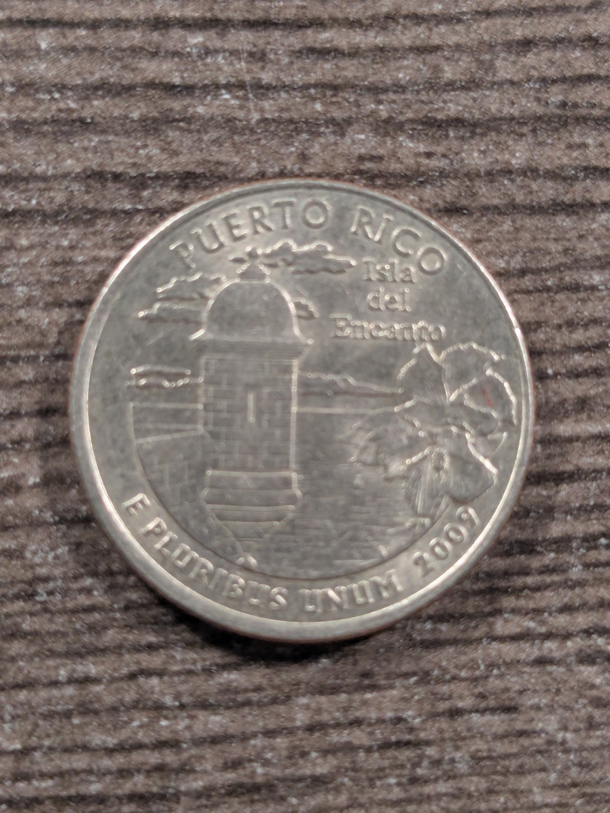 2009-D Puerto Rico Quarter Misaligned Die Error