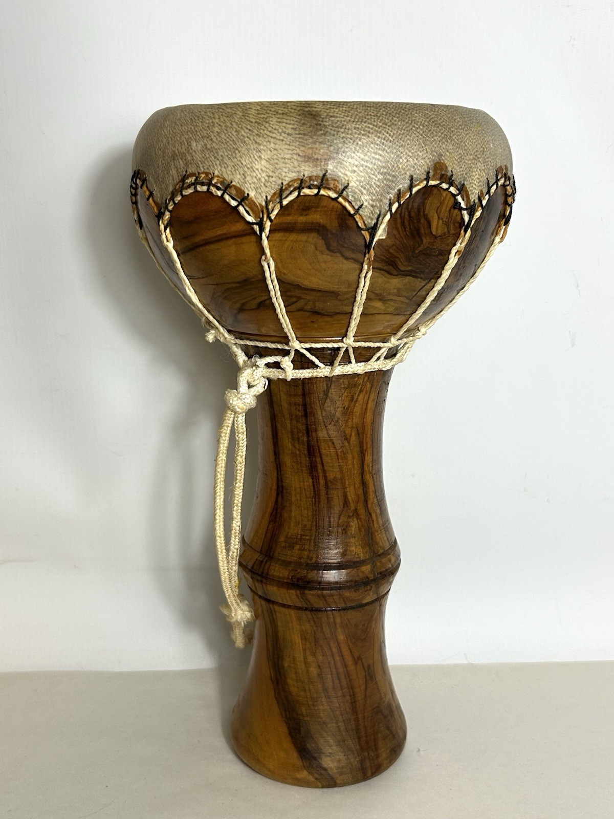 Vintage African Goblet Drum - Percussion Djembe Bongo