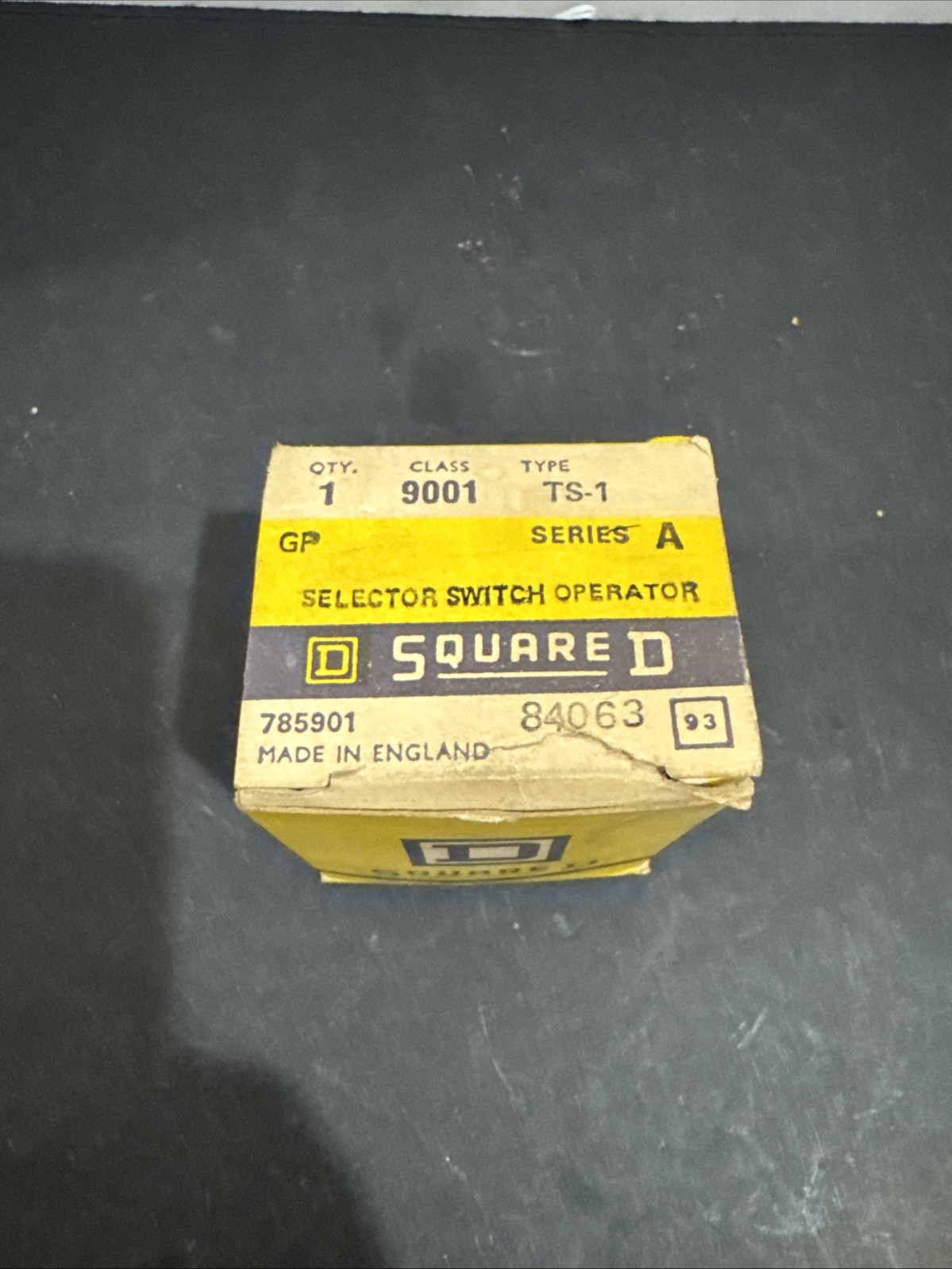 Square D TS-1 Selector Switch
