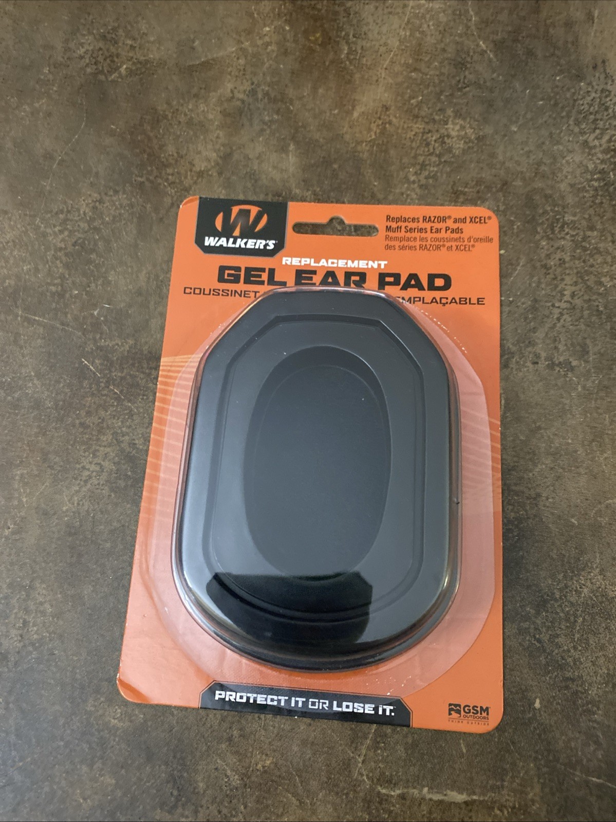 Walker’s Comfortable Black Gel Ear Pad for Razor and Xcel Series Muffs