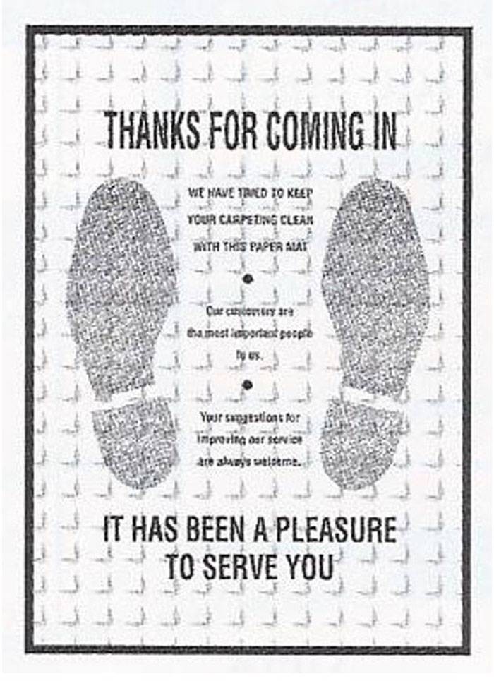 250 Latex Waffle Design Floor Mats - Car Dealers & Automotive Repair  (#130)