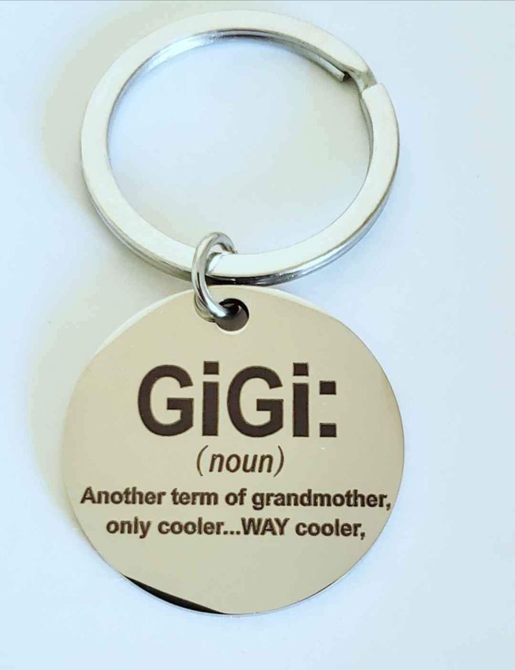 Gigi Is Way Cooler Keychain