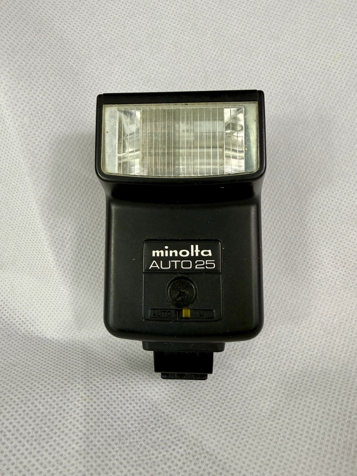 Vintage Minolta-auto 25 Flash Attachment With Case
