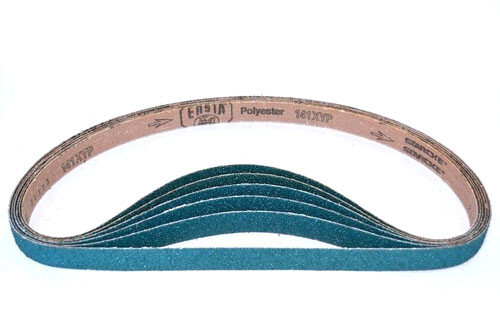 1-1/8-Inch x 21-Inch Zirconia Abrasive Belts (60 Grit, 10 Pack)