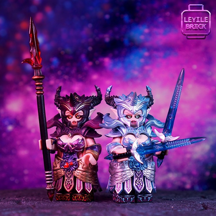 [LEYILE BRICK] Custom Molded Accessory - Dragon Queen