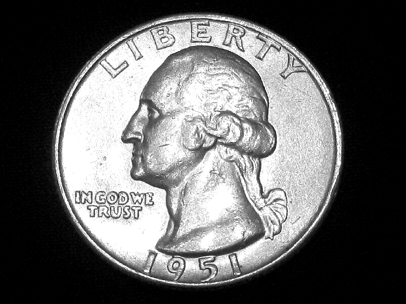 1951-D Washington Quarter --- Almost Uncirculated +++
