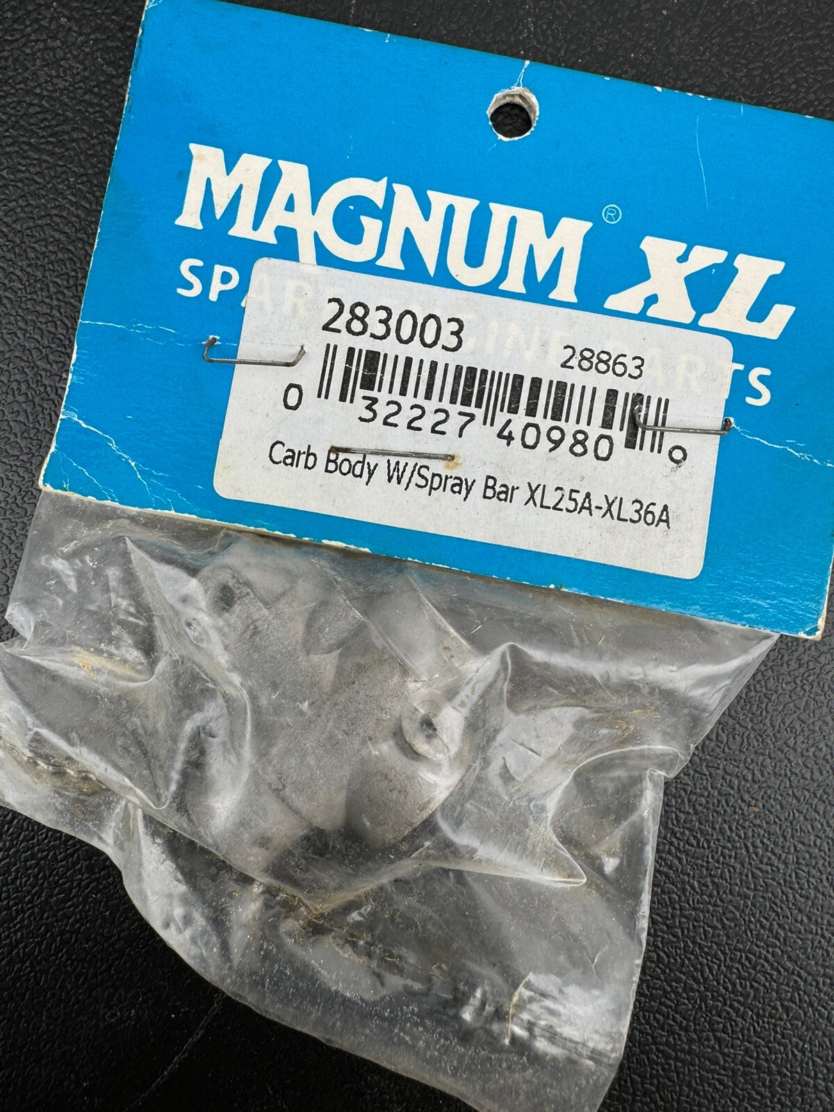 NOS Magnum Carb Body With Spray Bar XL25A-XL25A-XL36A #283003 RC Airplane