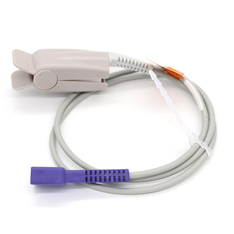 #Compatible For DS-100A Oximax Finger Clip SpO2 Sensor Blood Oxygen Probe DB9