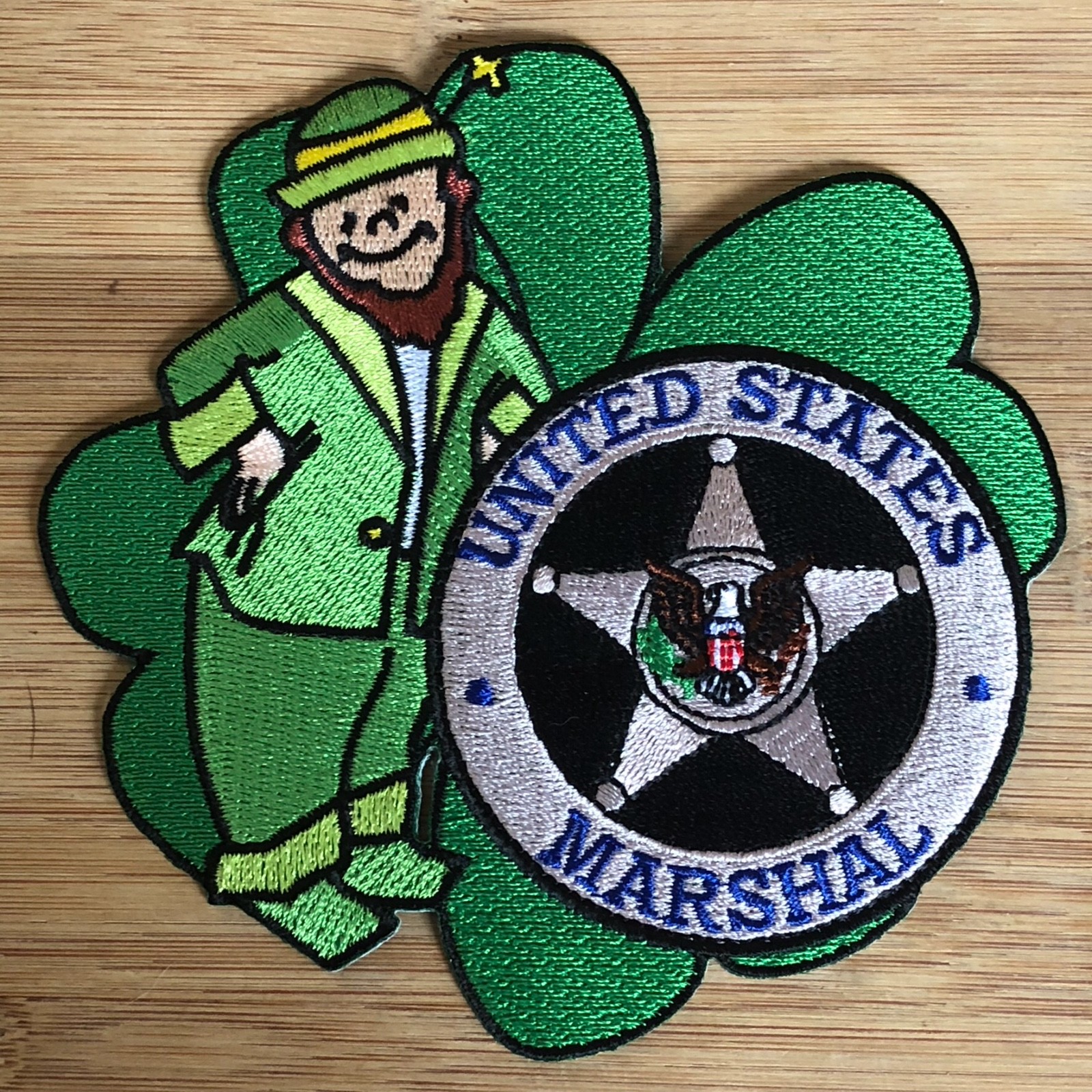 USMS - Leprechaun - SecondGEN St Patrick’s Day FC ** Geniune  *Kokopelli Patch*