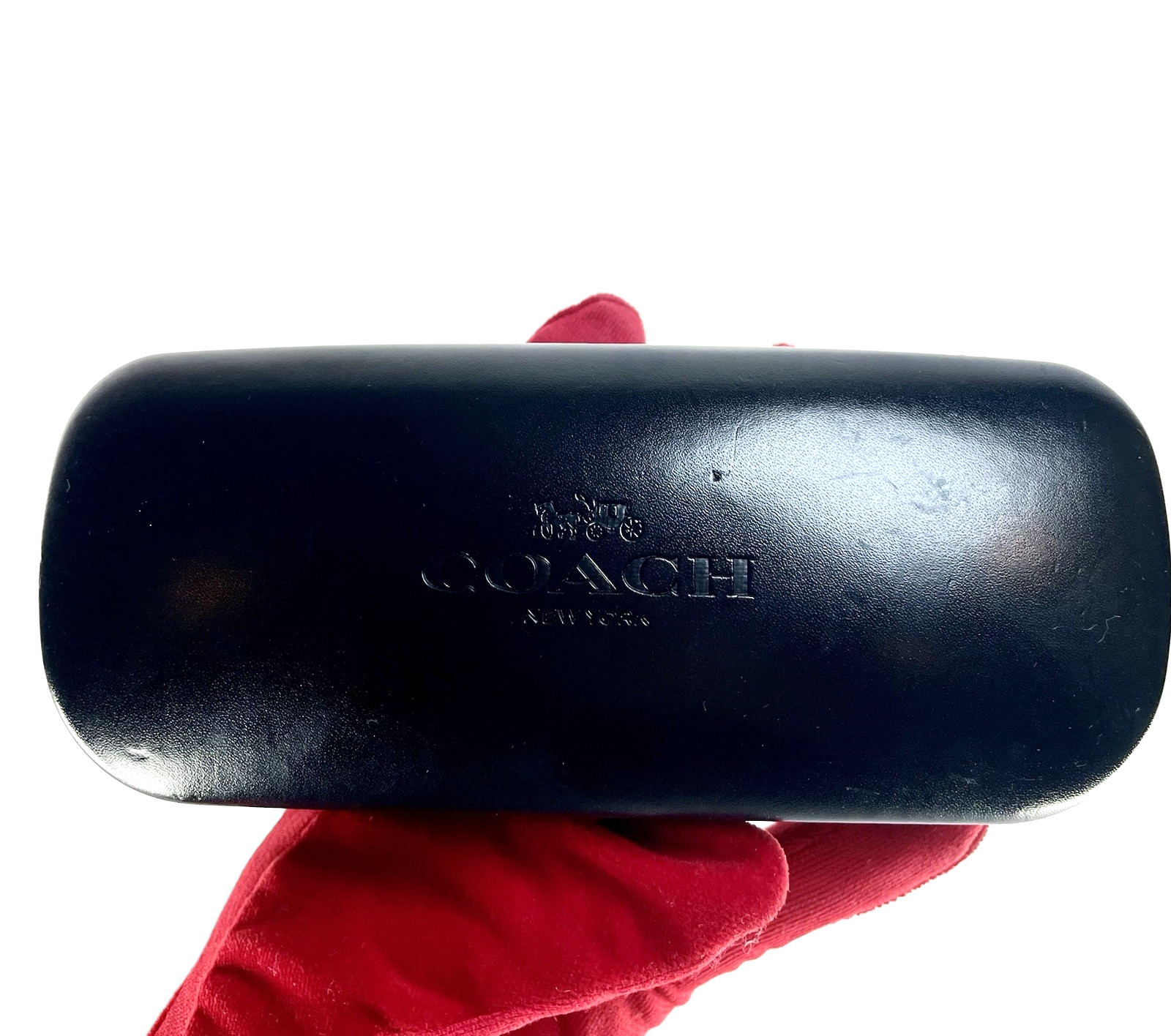 Coach New York Glasses Sunglasses Hard Shell Protective Clam Case Universal