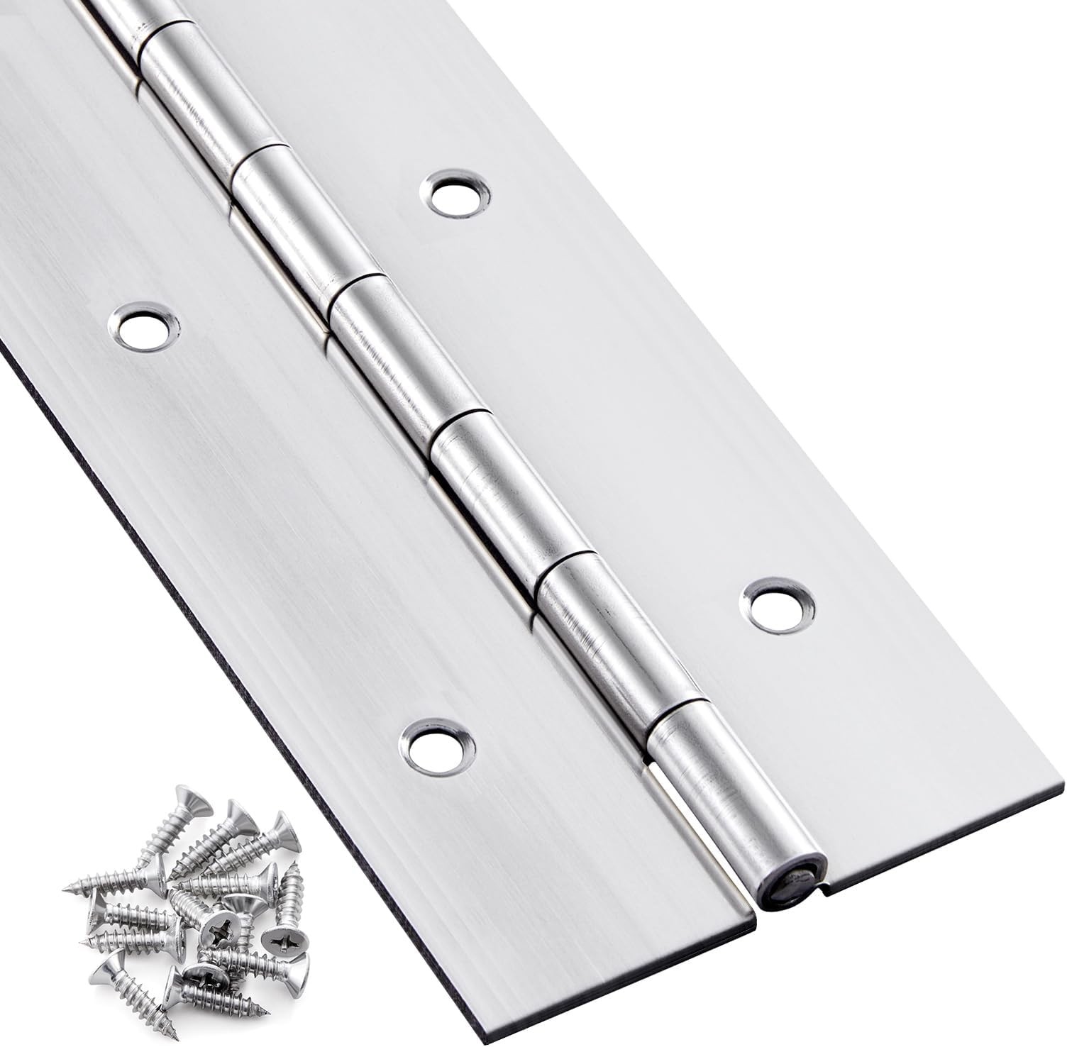Heavy Duty Piano Hinge 36 Inch x 2 Inch, 0.060'' Thick Stainless Steel Piano ...