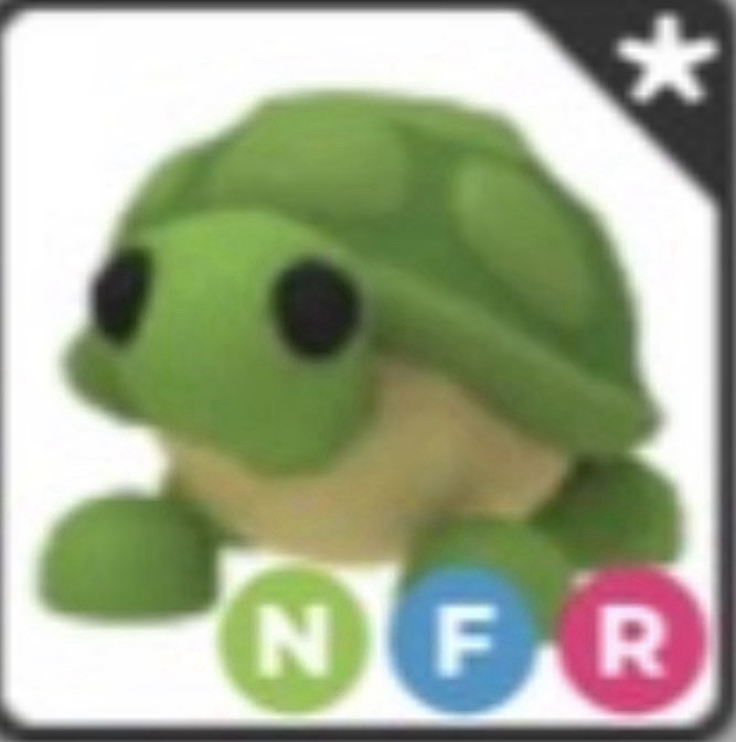 Adopt Me! Legendary Turtle Neon Can Fly Can Ride.