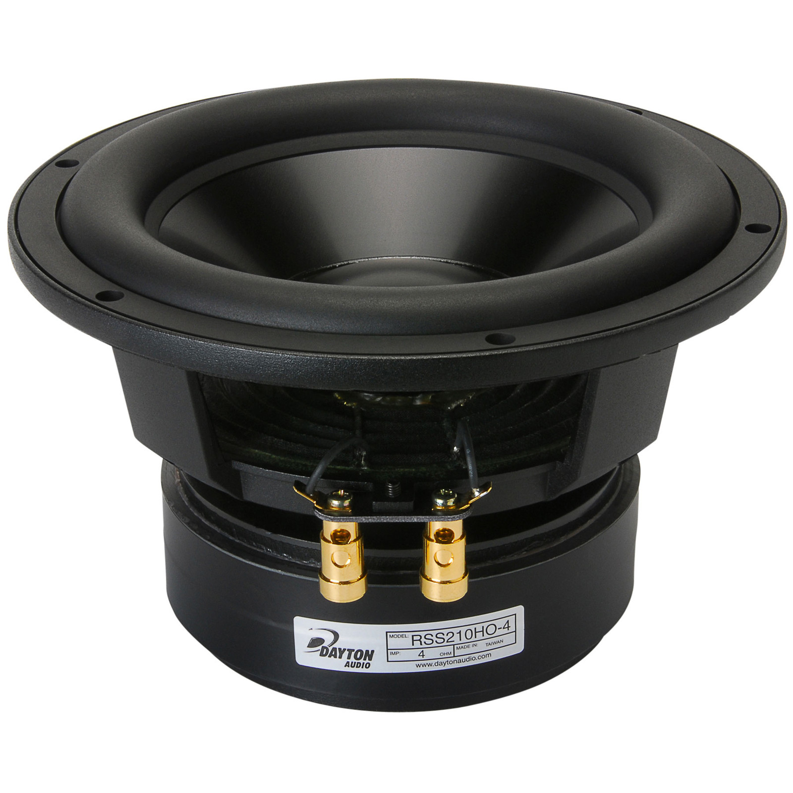 Dayton Audio RSS210HO-4 8" Reference HO Subwoofer 4 Ohm