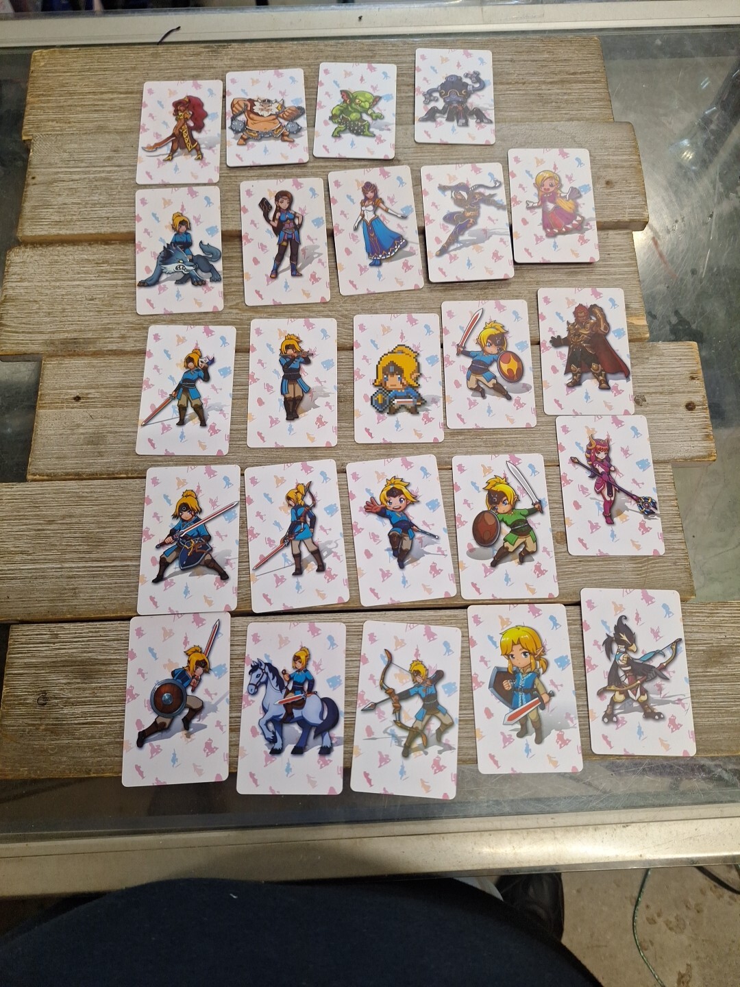 Official NS 22 Zelda Computer Game Cards in Case