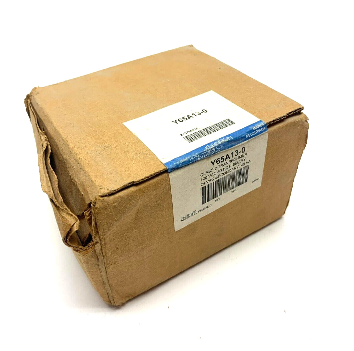 Johnson Controls Y65A13-0 Class 2 Transformer 120 VAC 60 Hz Primary