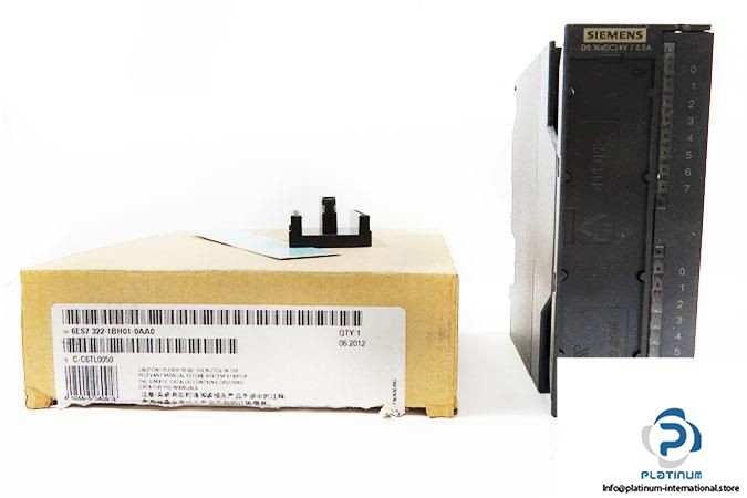 SIEMENS 6ES7 322-1BH01-0AA0 DIGITAL OUTPUT MODULE_SIEMENS 6ES73221BH010AA0