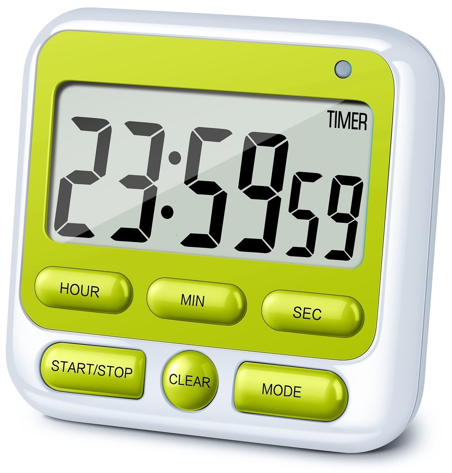 KTKUDY 4-in-1 Digital Kitchen Timer with Alarm & Count Up/Down Function