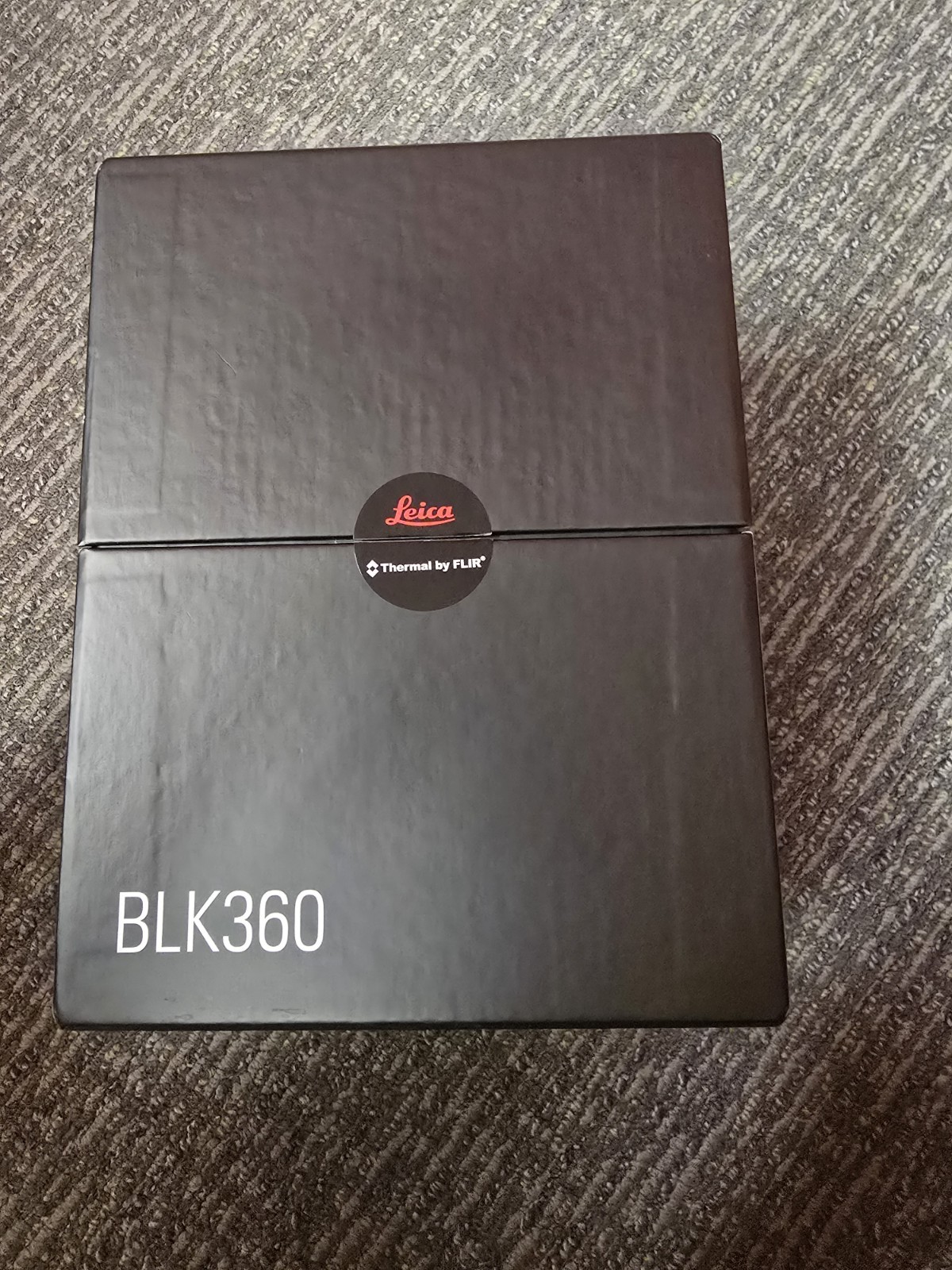 Leica BLK360 Empty Box with Foam Inserts