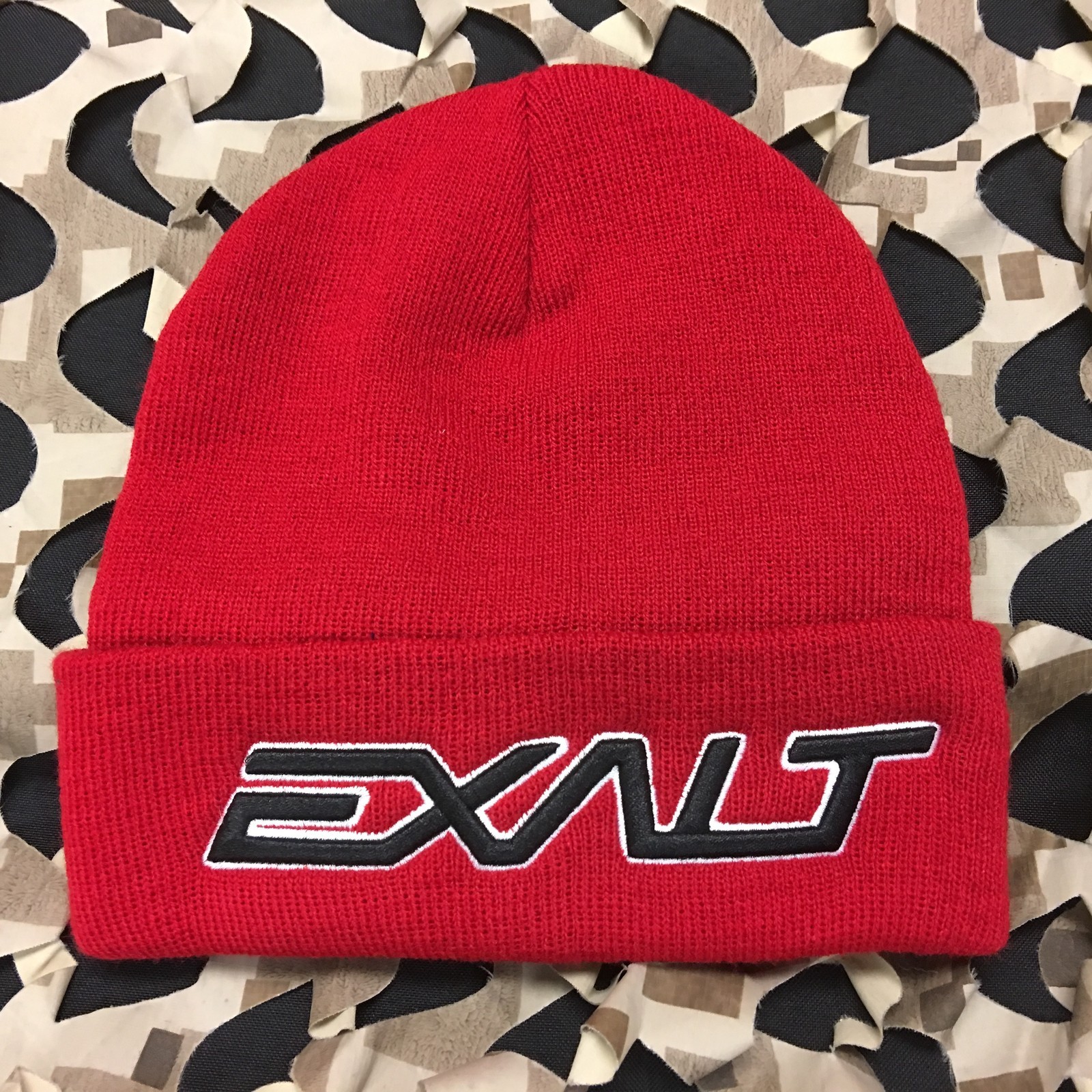 NEW Exalt Bold Paintball Beanie - Red