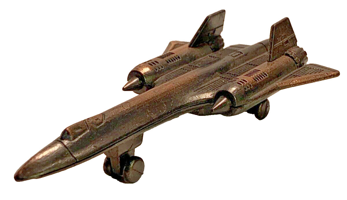 Vintage Die-Cast Pencil Sharpener Military Jet PSF1