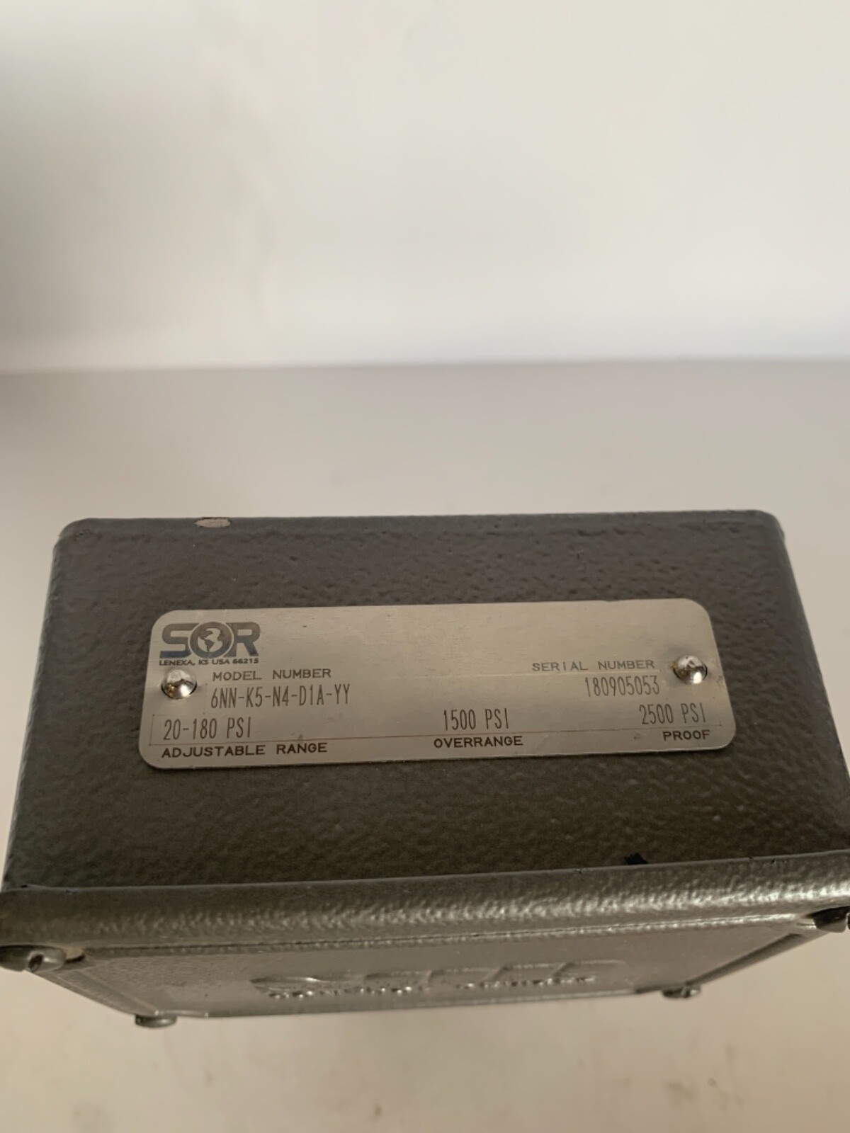 SOR Control Device 6NN-K5-N4-D1A-YY (New)