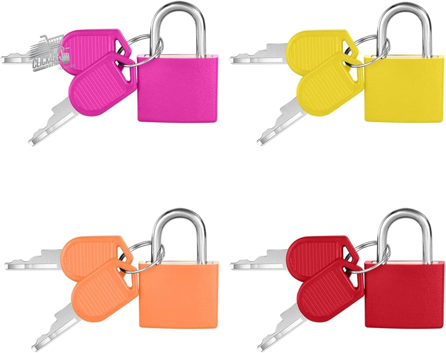 4 key locks, luggage locks, suitcase lock, 4 colors,