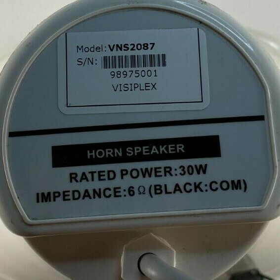 VISIPLEX HORN SPEAKER VNS2087