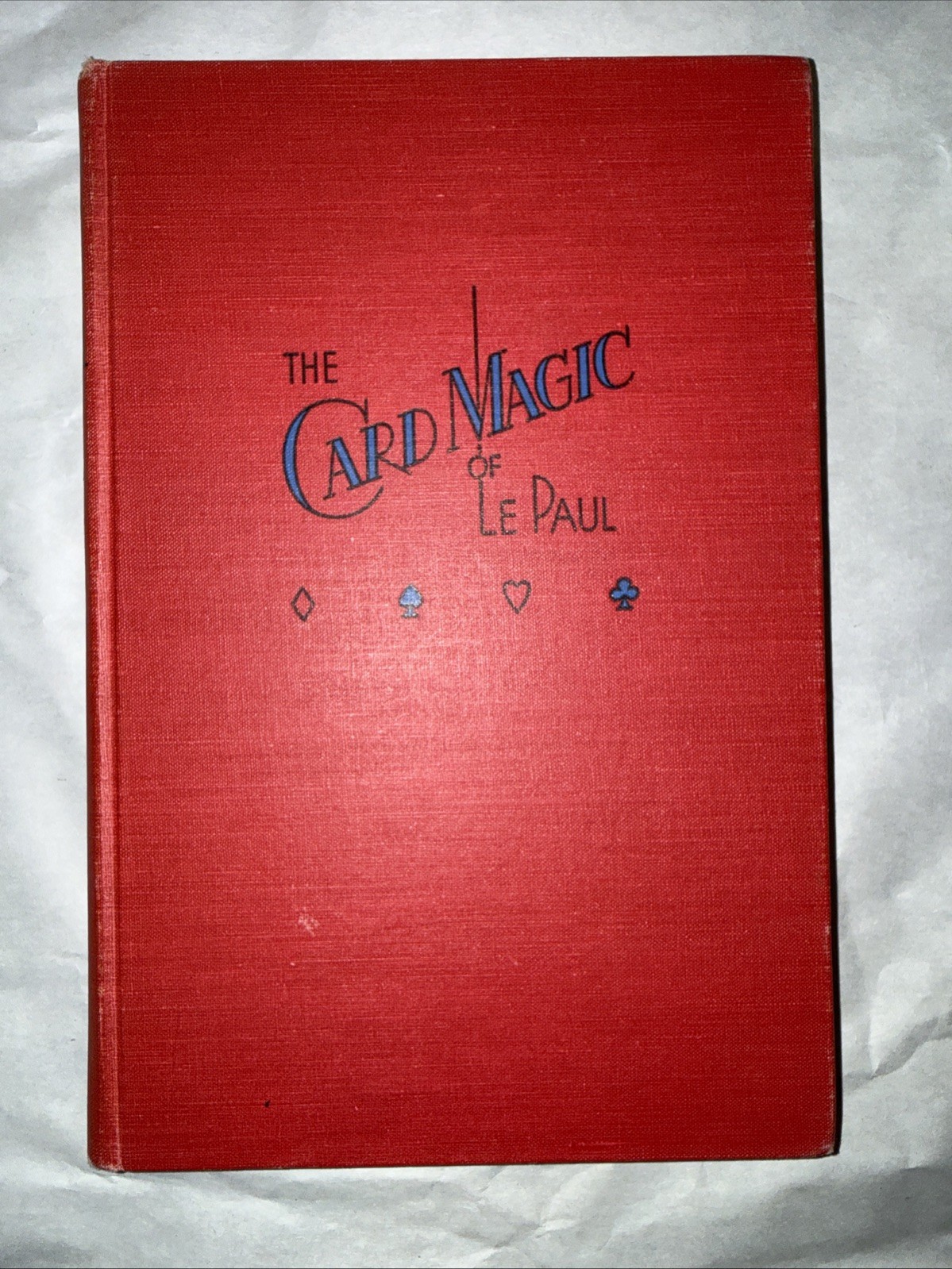 The Card Magic of Le Paul  2nd Edition Rare Book