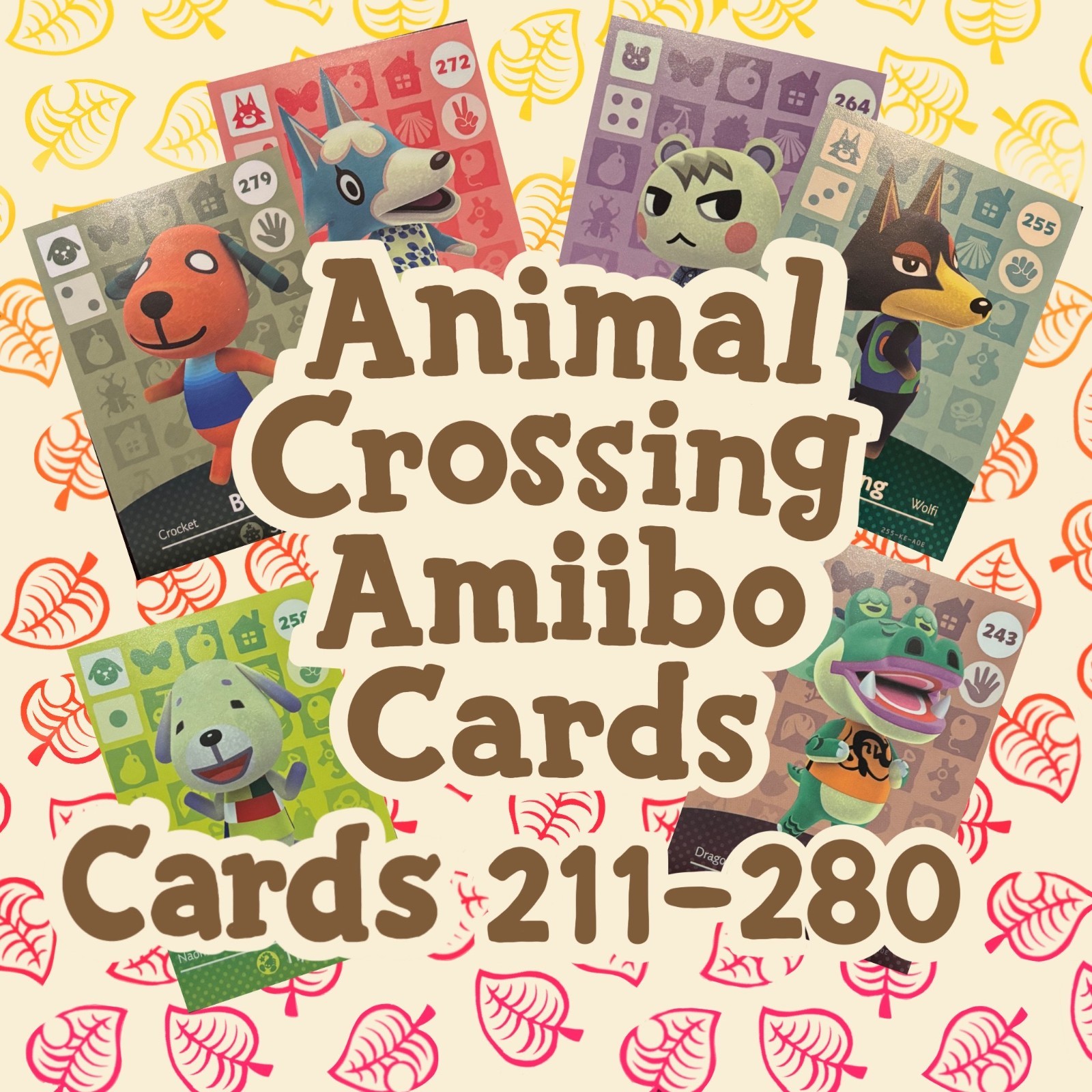 Authentic Animal Crossing Amiibo Series 3 Cards - #’s 211-280 - Choose Your Card