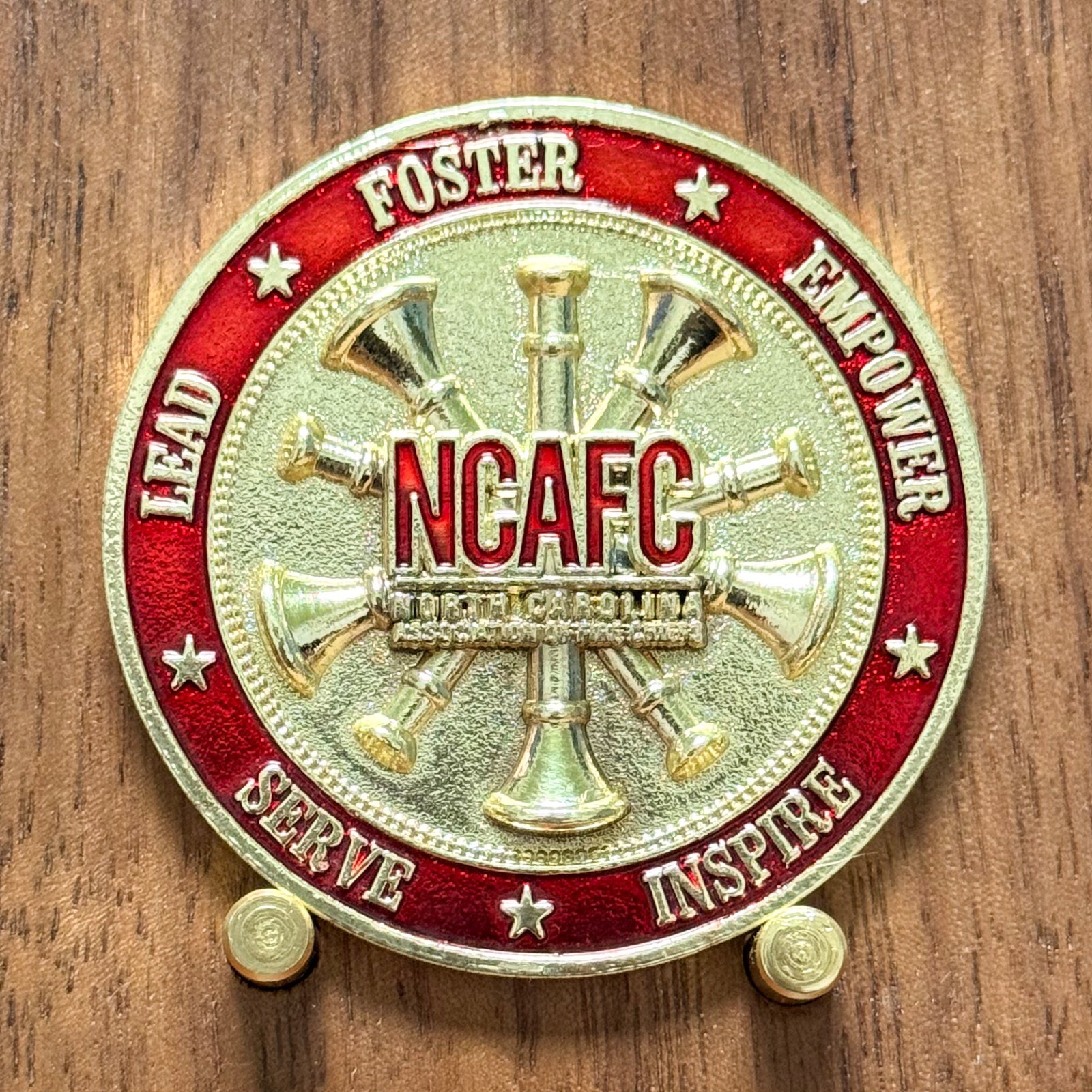 North Carolina Association of Fire Chiefs NCAFC Challenge Coin  W#8