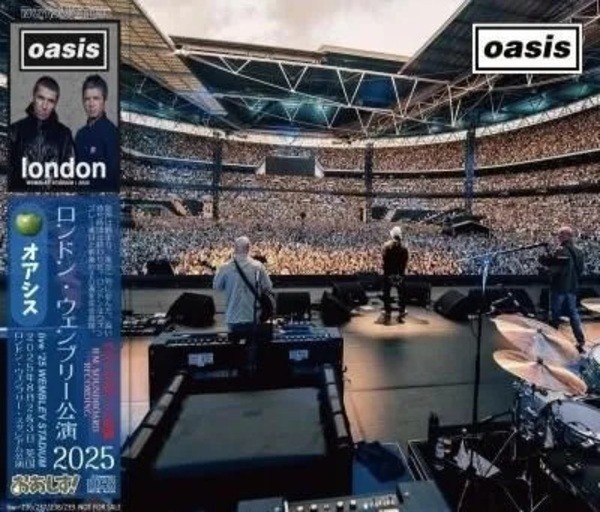 OASIS 2025 WEMBLEY STADIUM, LONDON, U.K. 4CD OBI Japan New
