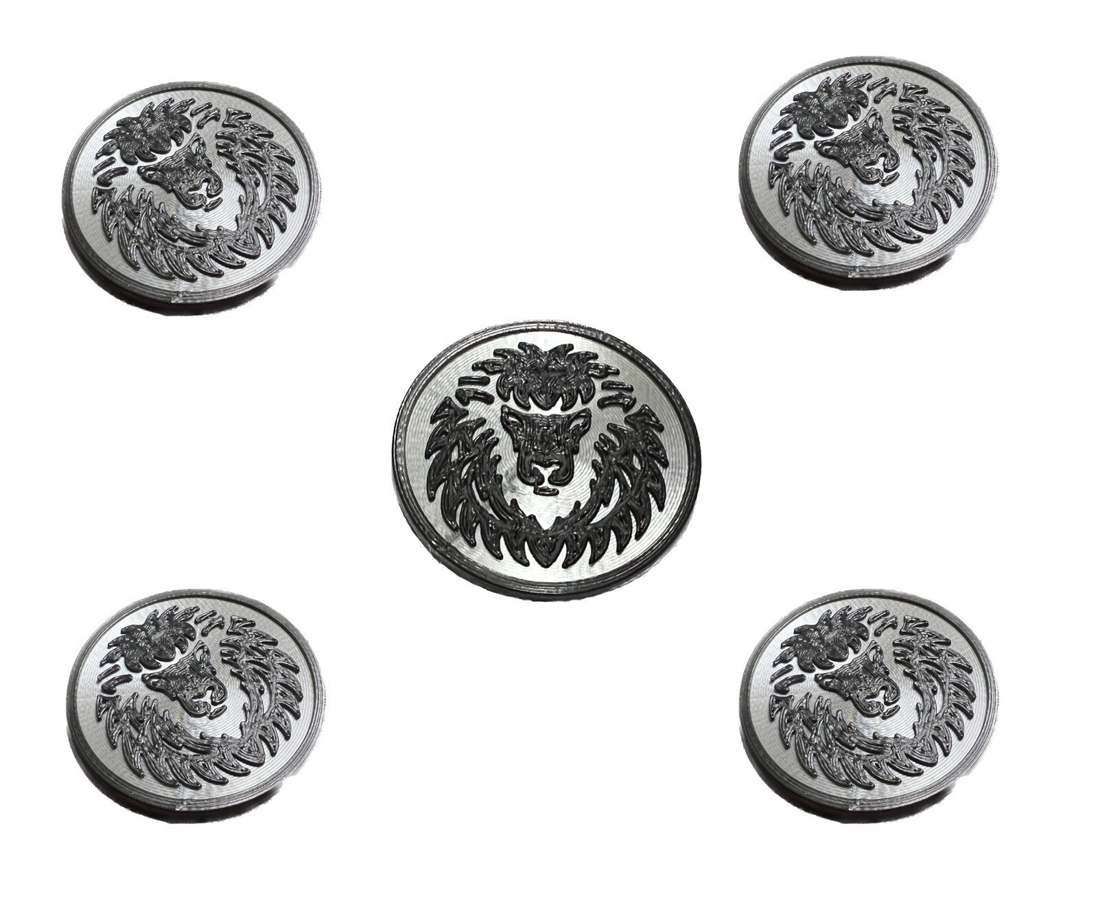 Lion Sheep Christian Keychain