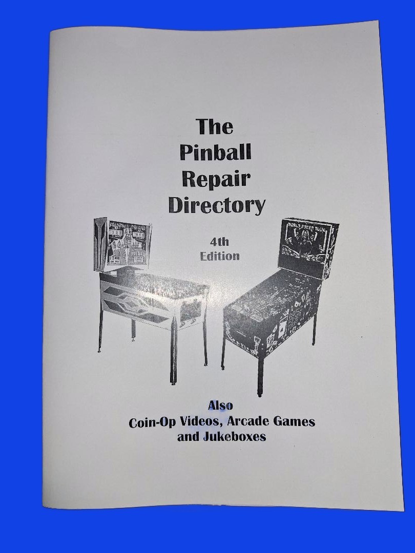 WILLIAMS LITTLE CHIEF PINBALL MACHINE TROUBLESHOOTING PACKAGE SET