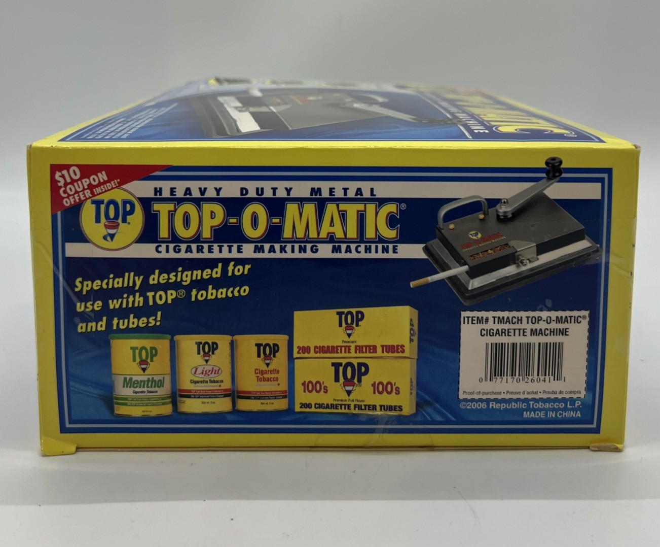 T.O.P. Top-O-Matic Cigarette Rolling Machine