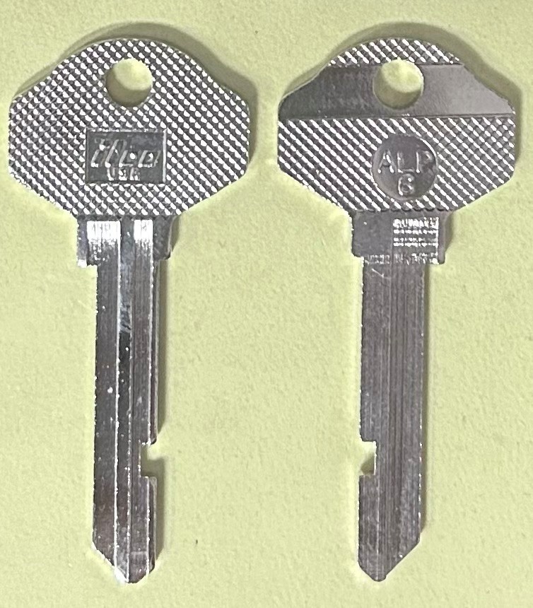 Ilco ALP6 for Alpha Key Blank uncut (1 Pc)