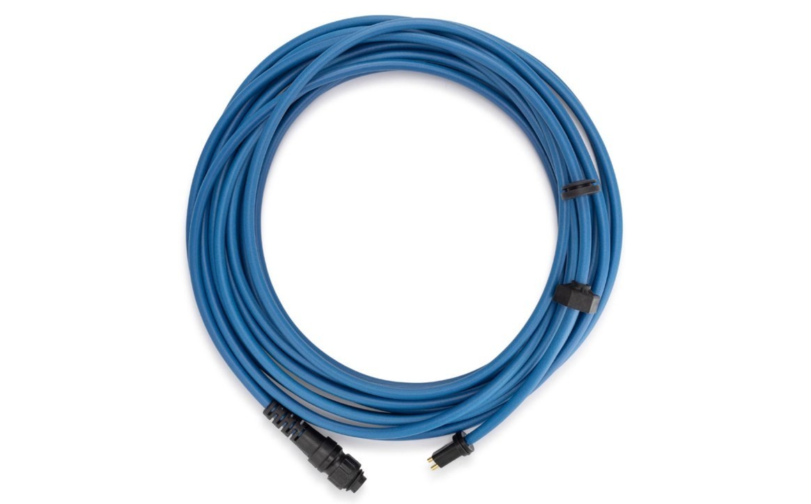 Maytronics 2-Wire Blue Diagnostic Cable with DIY End No Swivel - 60 Feet