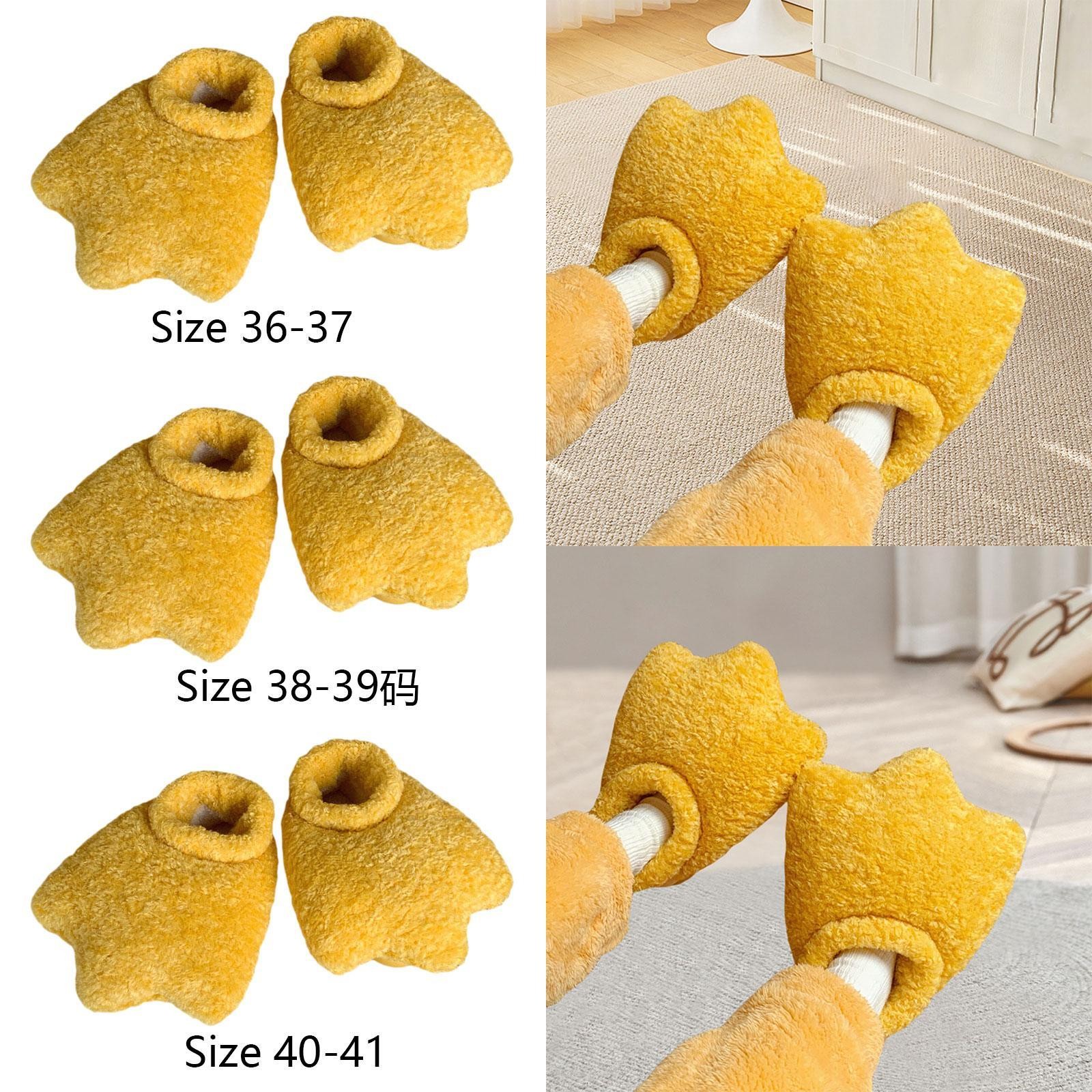 Duck Paw Slippers for Women Comfort Lightweight Non Slip Sole Indoor Slippers