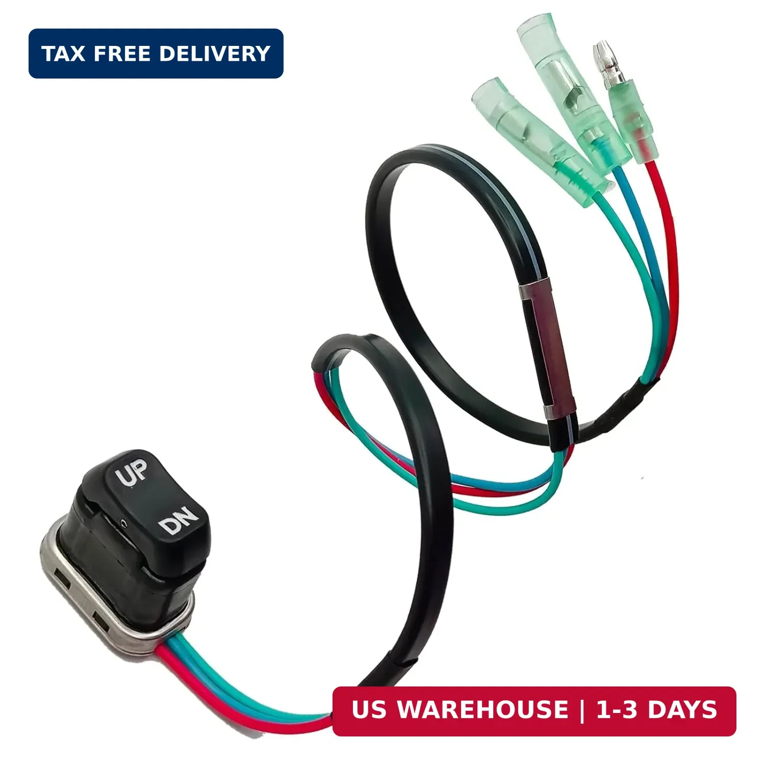 87-18286A43 Power Boat Tilt Trim Switch Replacement for Mercury Mariner Outboard