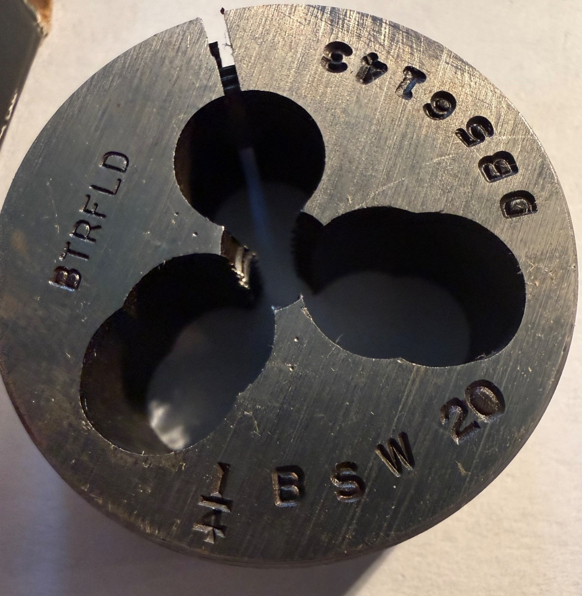 1/4-20 BSW Hss Round Adj Die 1.5" o.d. sold individually