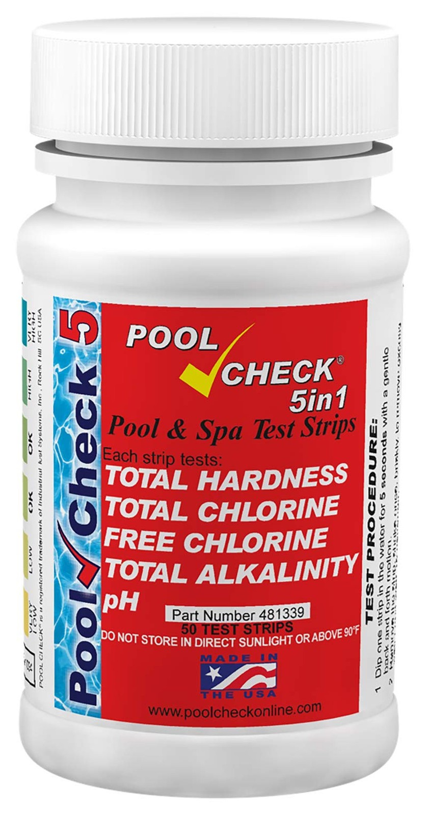 Industrial Test Systems 481339 5 in 1 Pool Check