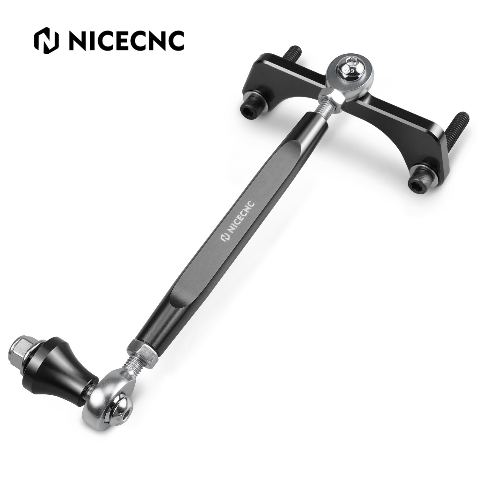 NICECNC Aluminum Frame Stabilizer Link Rod Kit For Street Glide FLHX 2017-2025