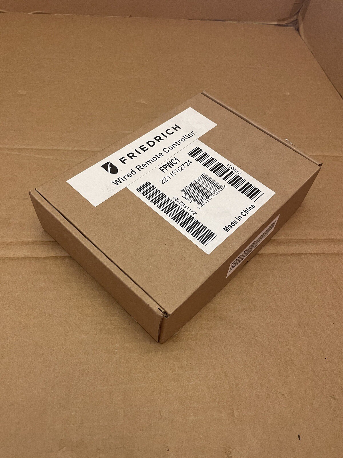 Friedrich FPWC1 Ductless Split Systems Wall Wired Remote Controller