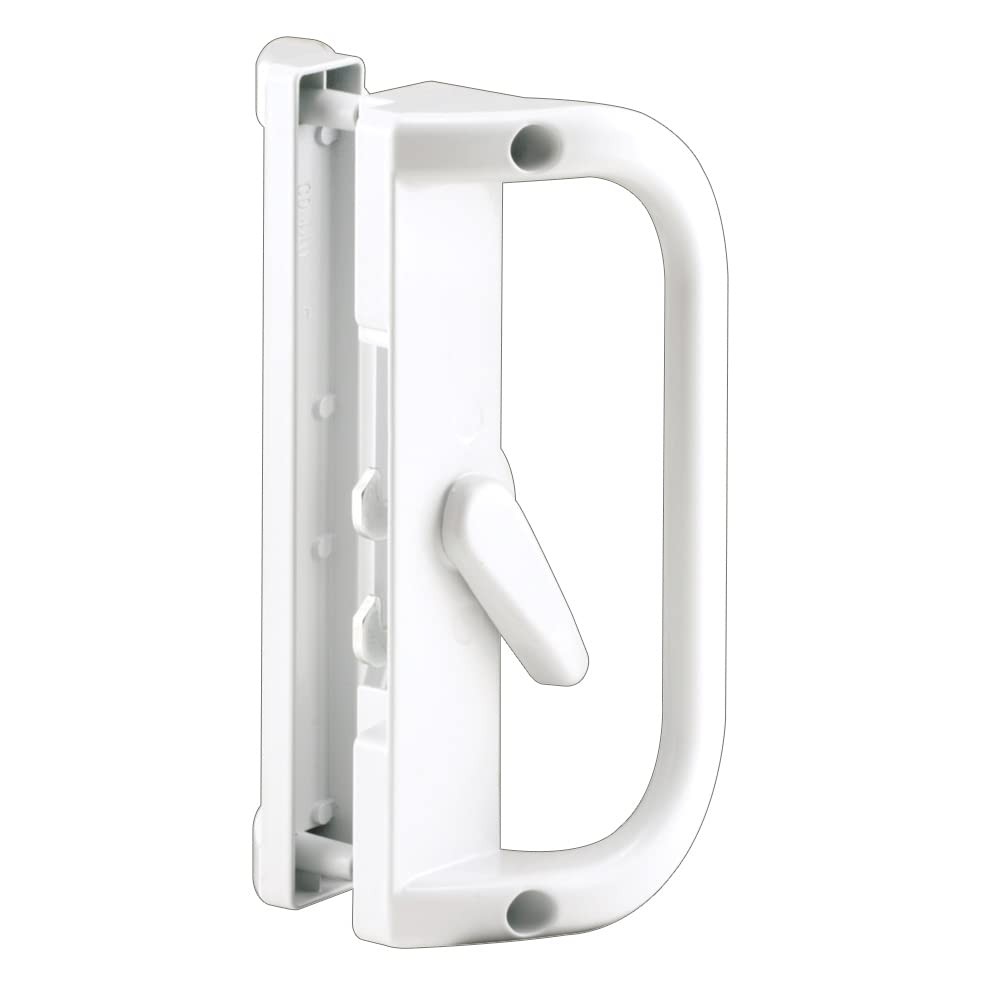 Prime-Line C 1221 Sliding Door Handle, Diecast, White (Single Pack)