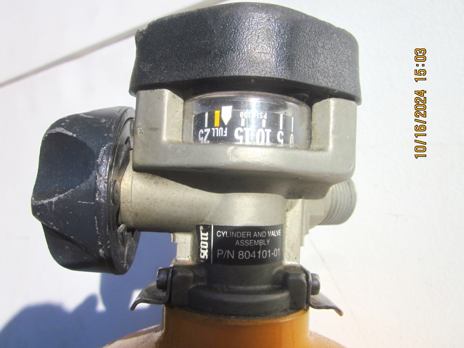 Scott AIR-PAK, air cylinder, harness and case