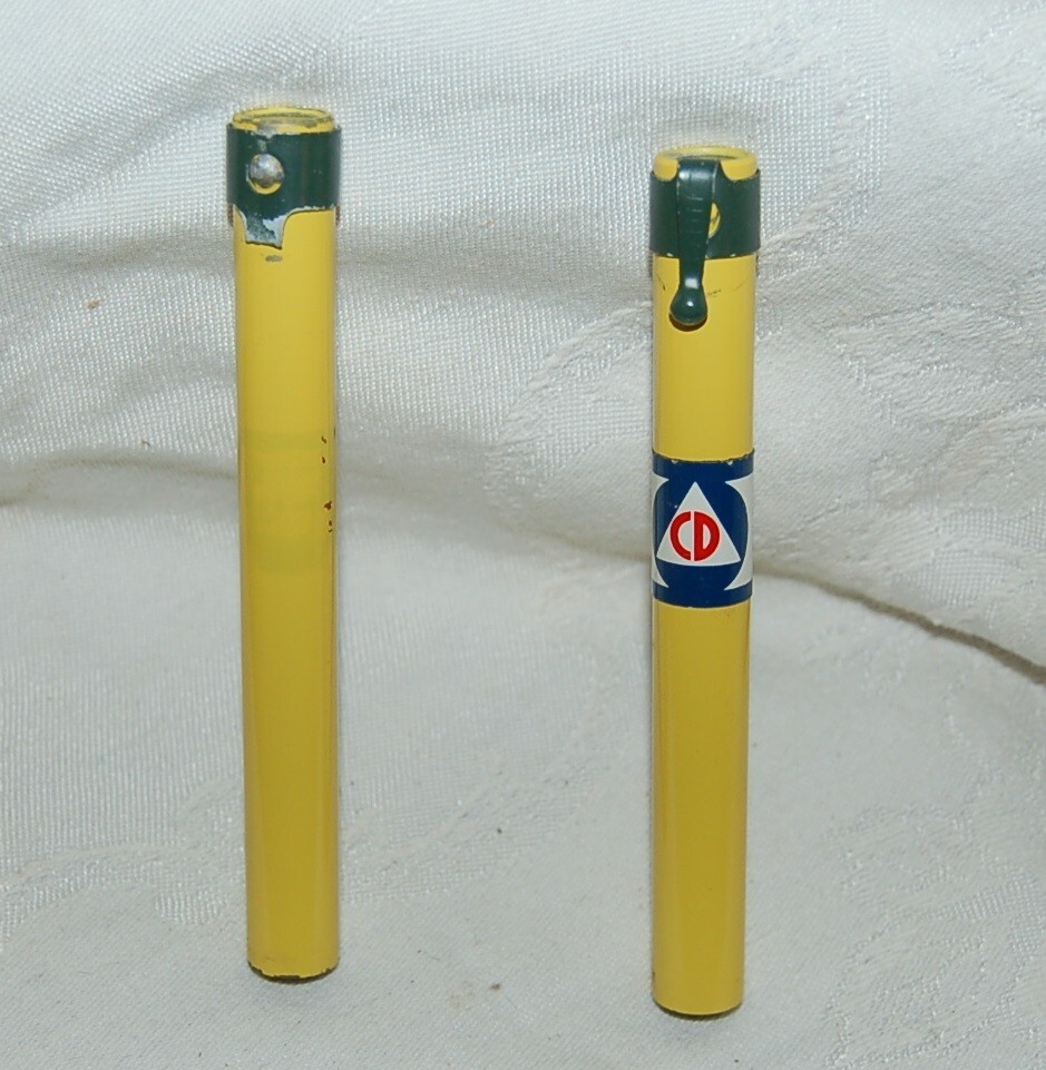 Landsverk Civil Defense Radiological Quartz Fiber Pocket Dosimeter CD V-730
